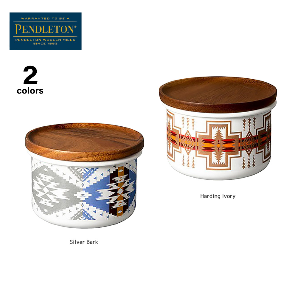 ペンドルトン PENDLETON アウトドア・キャンプ 保存容器 Enamel Canister S FH103【FITHOUSE ONLINE SHOP】【FITHOUSE ONLINE SHOP】