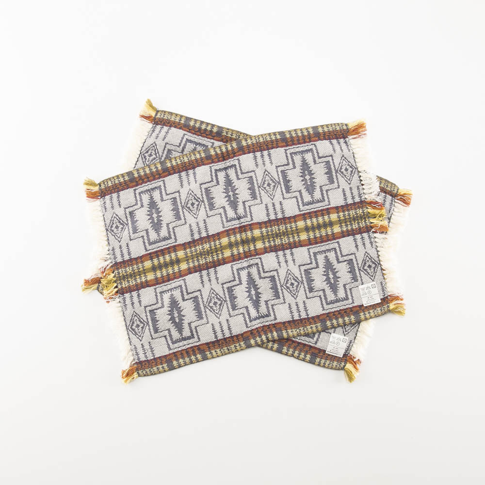 ペンドルトン PENDLETON ランチョンマット Lunch Mat with side Fringe (2P) LB062【FITHOUSE ONLINE SHOP】