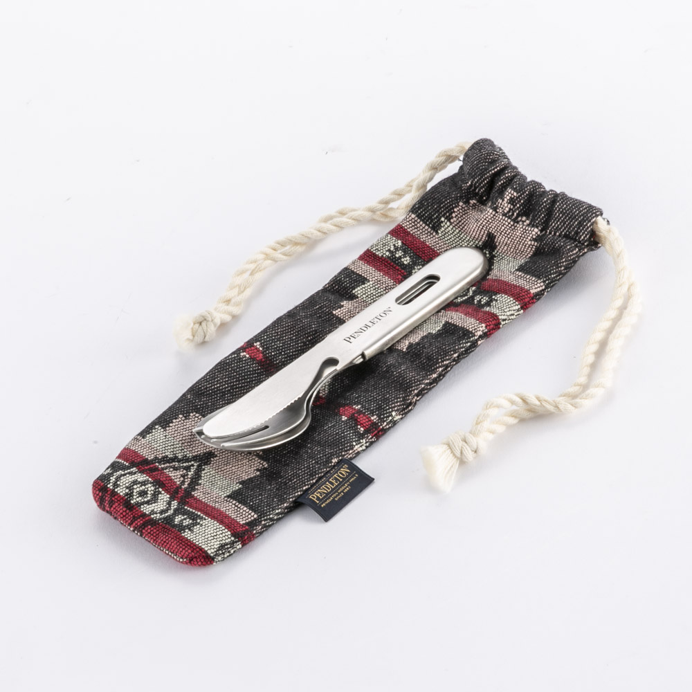 ペンドルトン PENDLETON カトラリーセット Cutlery Case with SFK set LB081【FITHOUSE ONLINE SHOP】