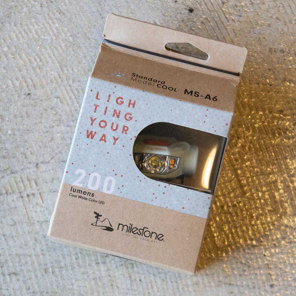マイルストーン milestone ヘッドライト スタンダードモデル MS-A6【FITHOUSE ONLINE SHOP】【FITHOUSE ONLINE SHOP】
