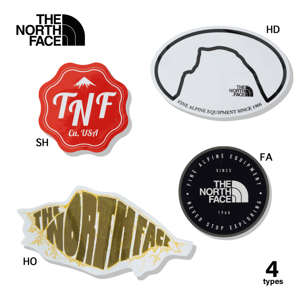 ザ ノースフェイス THE NORTH FACE アウトドア・キャンプ ステッカー TNF PRINT STICKER NN32229【FITHOUSE ONLINE SHOP】【FITHOUSE ONLINE SHOP】