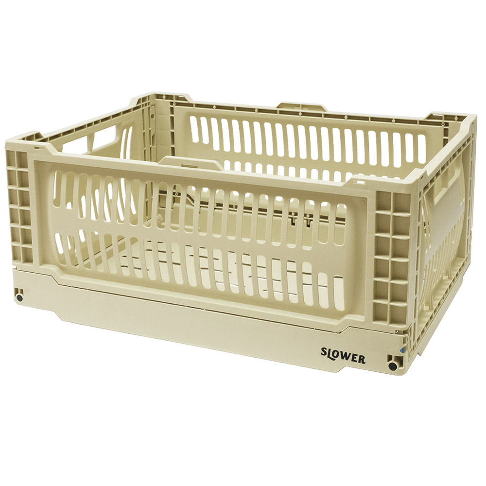スロウワー SLOWER コンテナ FOLDING CONTAINER Bask(L) SLW163【FITHOUSE ONLINE SHOP】【FITHOUSE ONLINE SHOP】