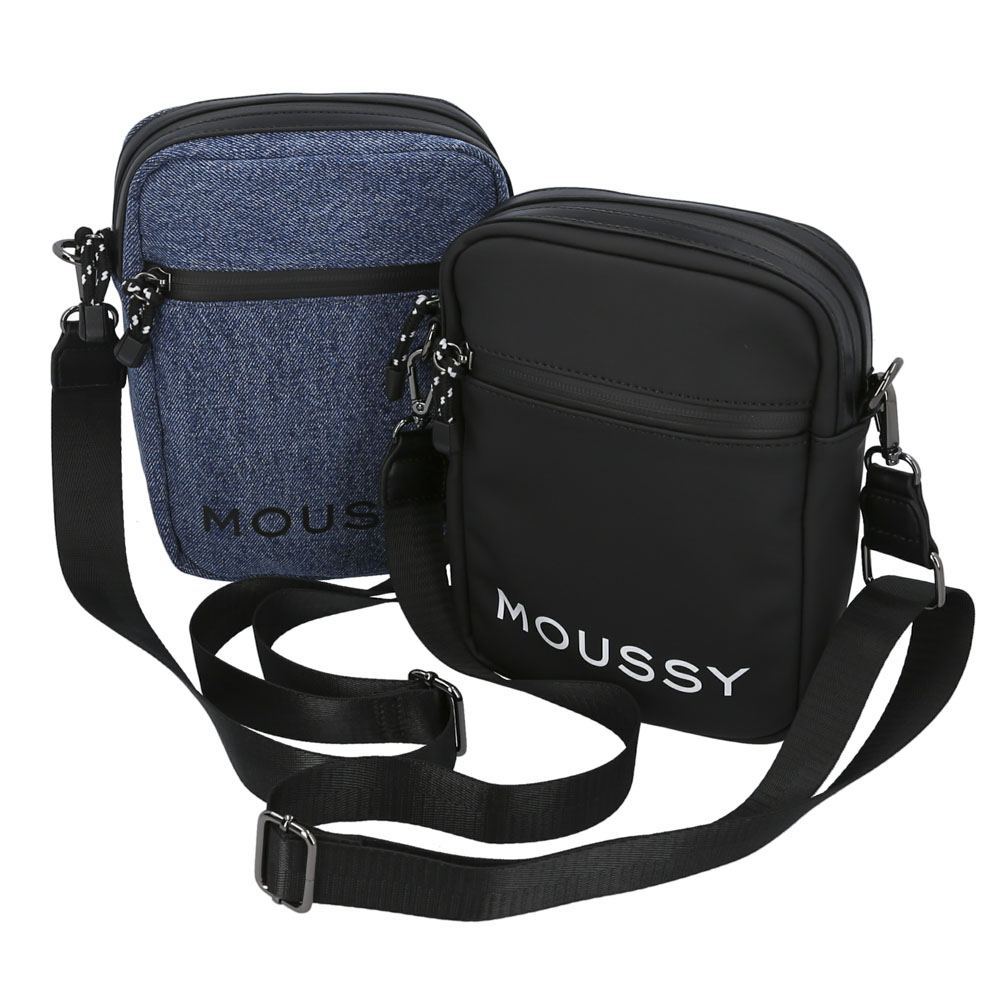 マウジー moussy ショルダーバッグ LOGO BASIC POUCH SHOULDER M01-1 ...