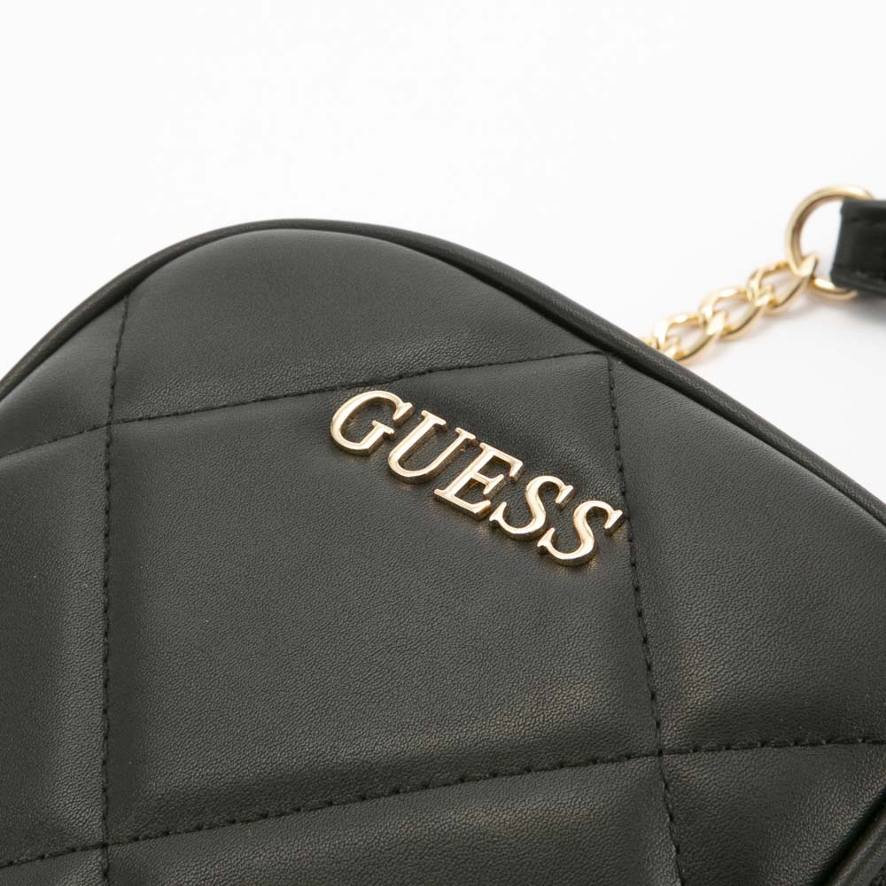 ゲス GUESS ショルダーバッグ クインシー キルティング ミニ ダブルジップ FG903471【FITHOUSE ONLINE SHOP】