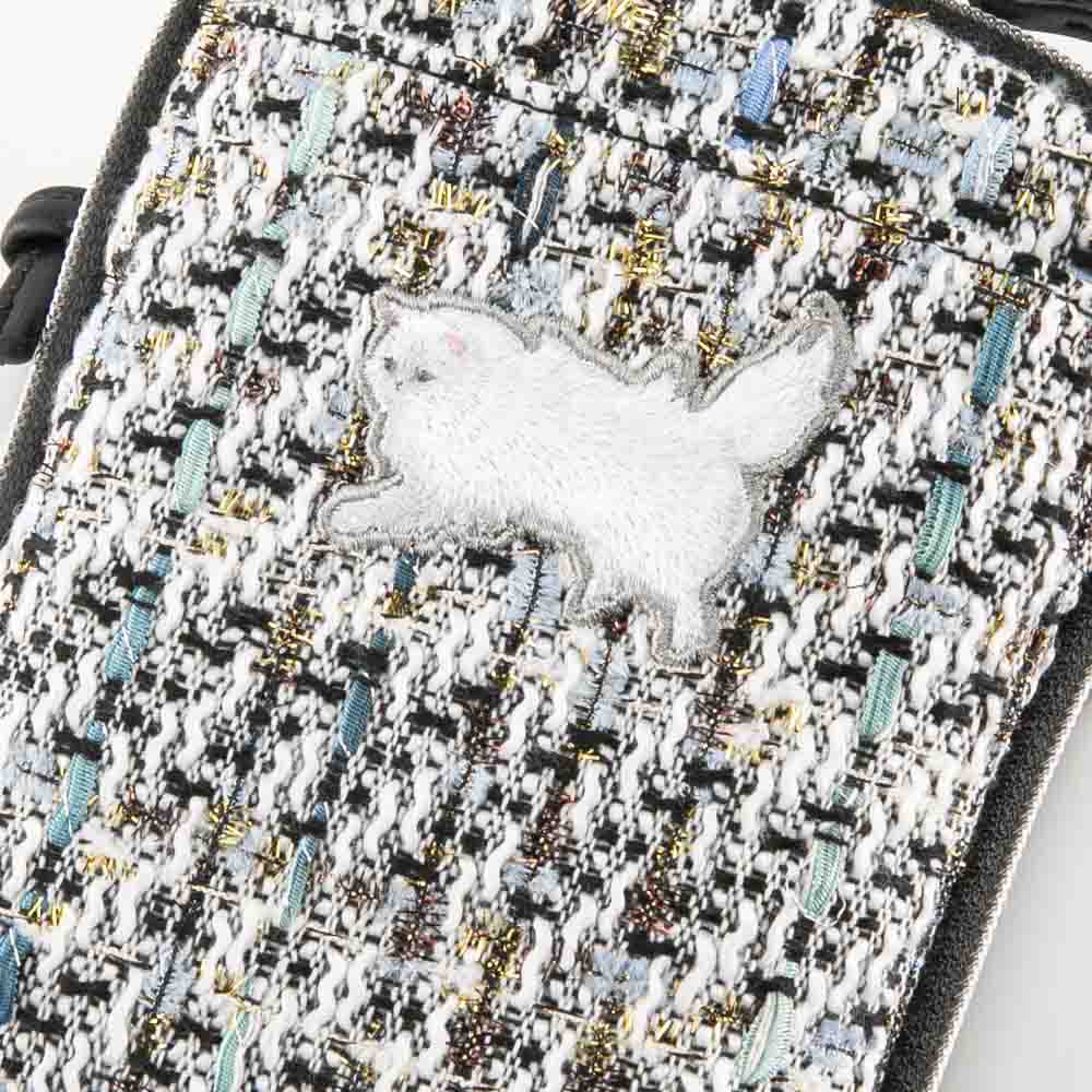ポールアンドジョー PAUL&JOE スマホショルダー ツイード PJA-B1062【FITHOUSE ONLINE SHOP】