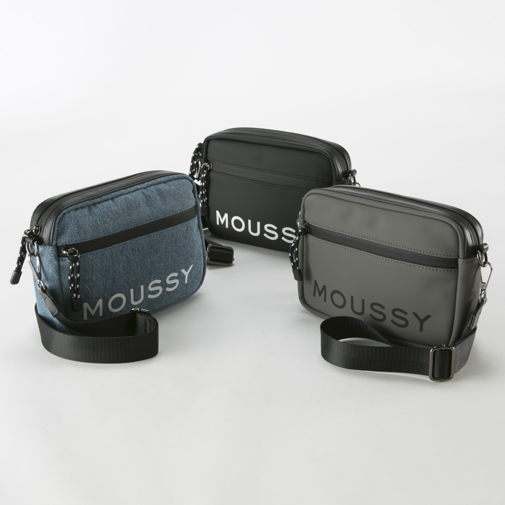 マウジー moussy ショルダーバッグ LOGO BASIC BELT POUCH M01-1-00033【FITHOUSE ONLINE SHOP】