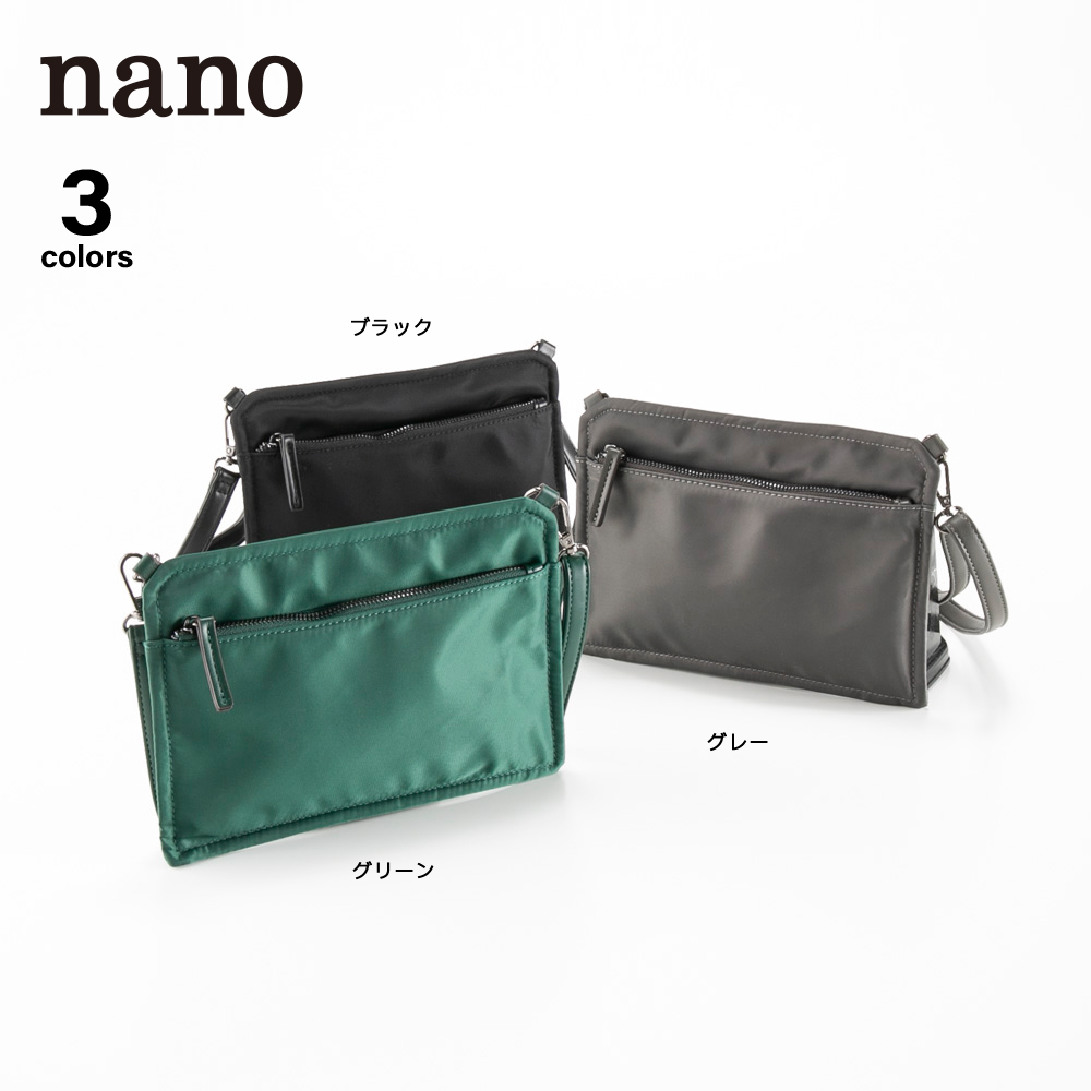 ナノ nano ミニマムショルダーバッグ LB230144【FITHOUSE ONLINE SHOP】