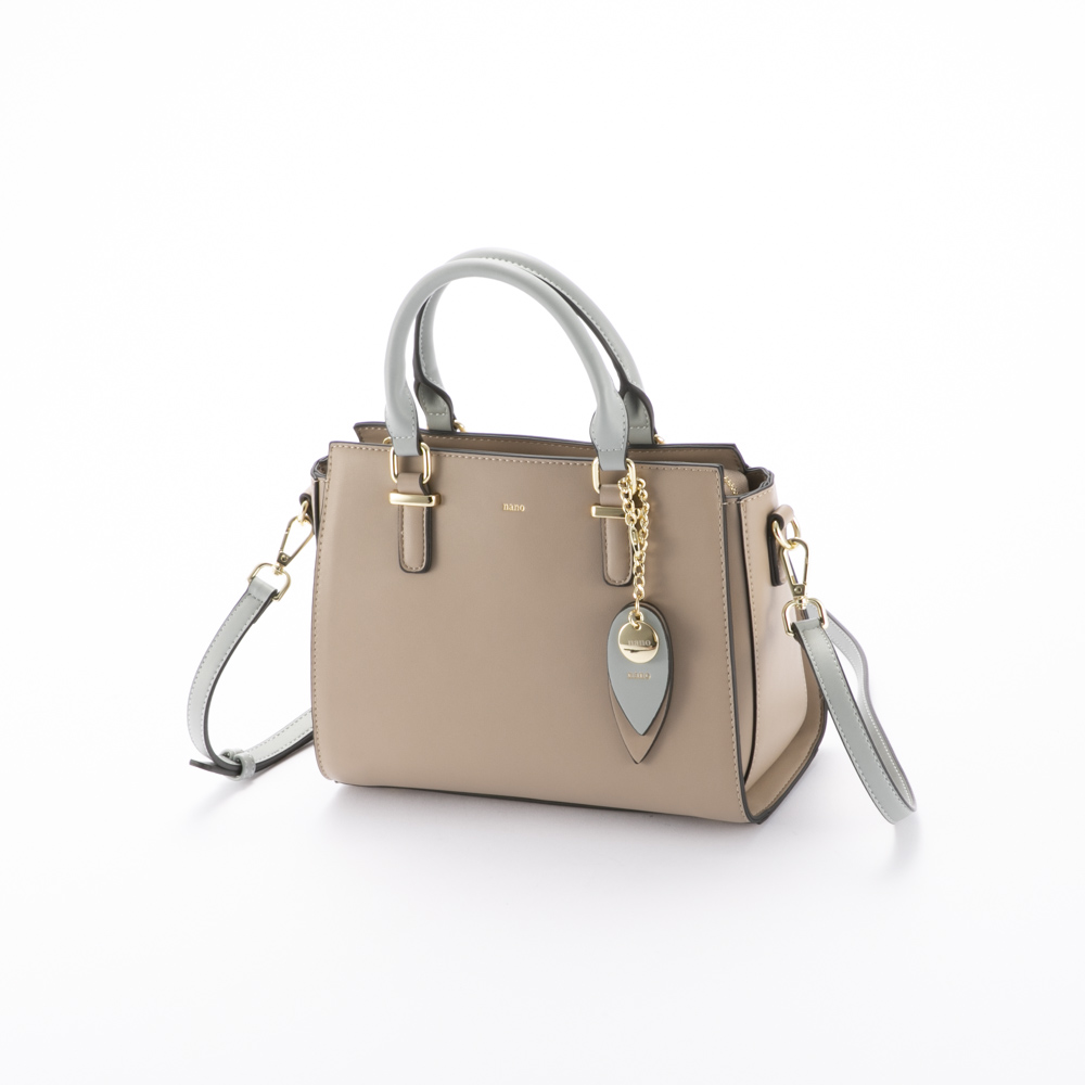 ナノ nano 2WAYバイカラーミニハンドバッグ BAF23119【FITHOUSE ONLINE SHOP】