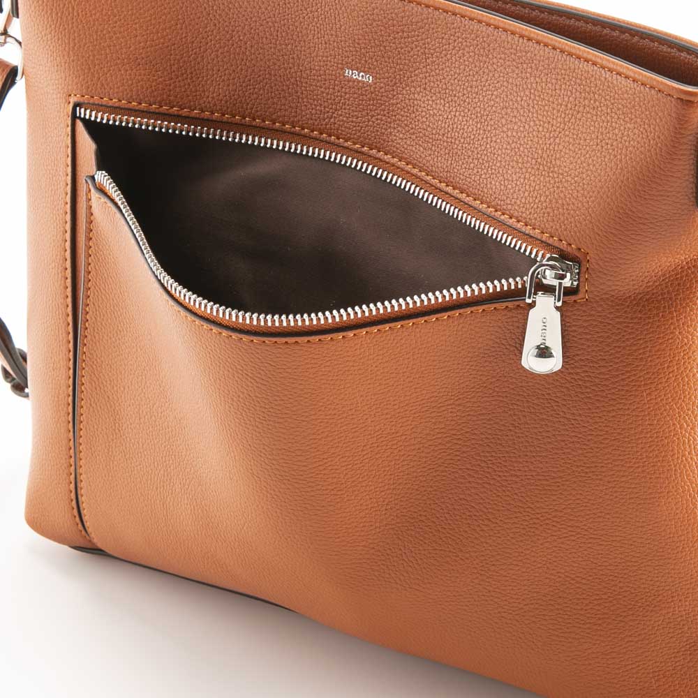 ナノ nano トップオープン ミディアム ショルダーバッグ XKB(1448a）R【FITHOUSE ONLINE SHOP】