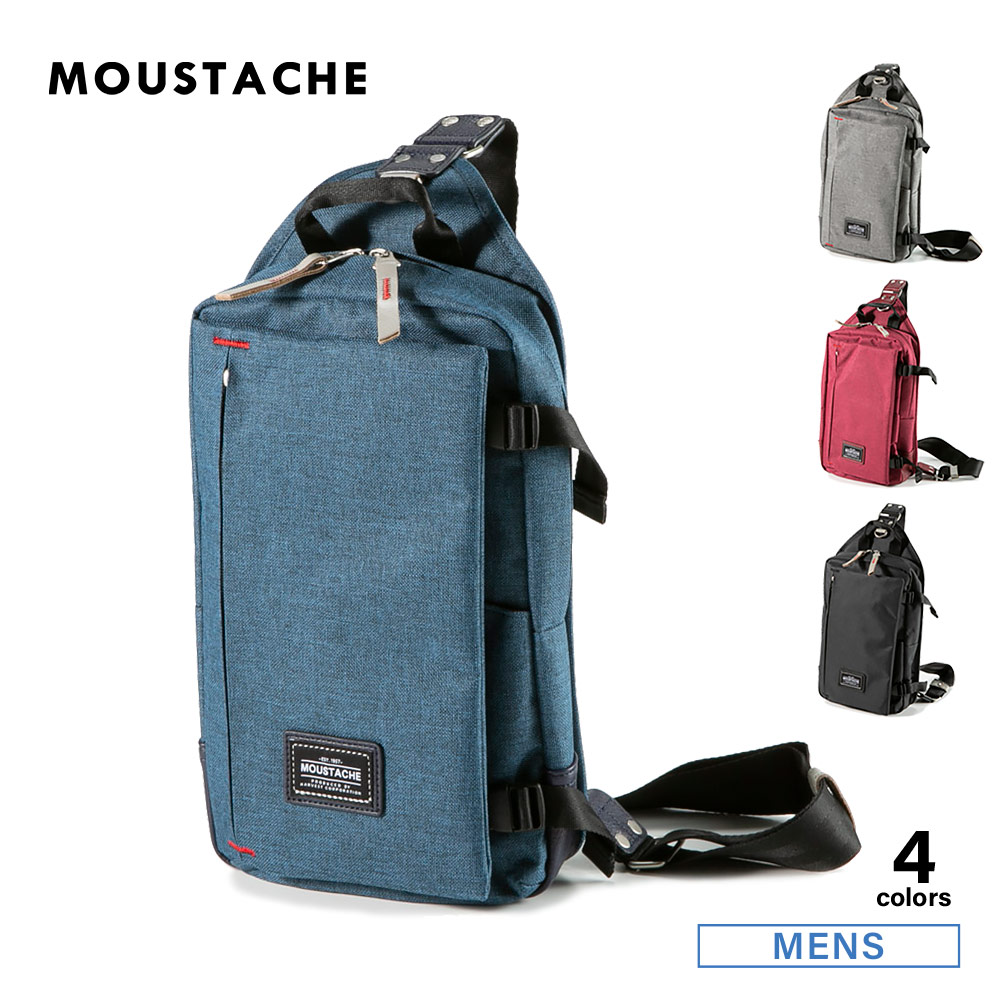 ムスタッシュ Moustache ボディバッグ VUV-4600【FITHOUSE ONLINE SHOP】