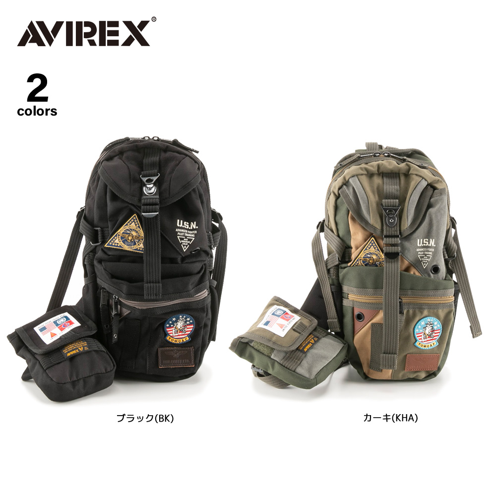 アヴィレックス AVIREX ボディバッグ トップガン3 AVX305N【FITHOUSE ONLINE SHOP】