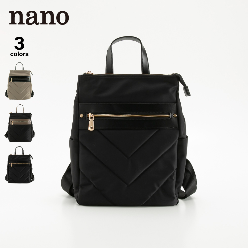 ナノ nano ナイロンステッチリュック LB2200912L【FITHOUSE ONLINE SHOP】