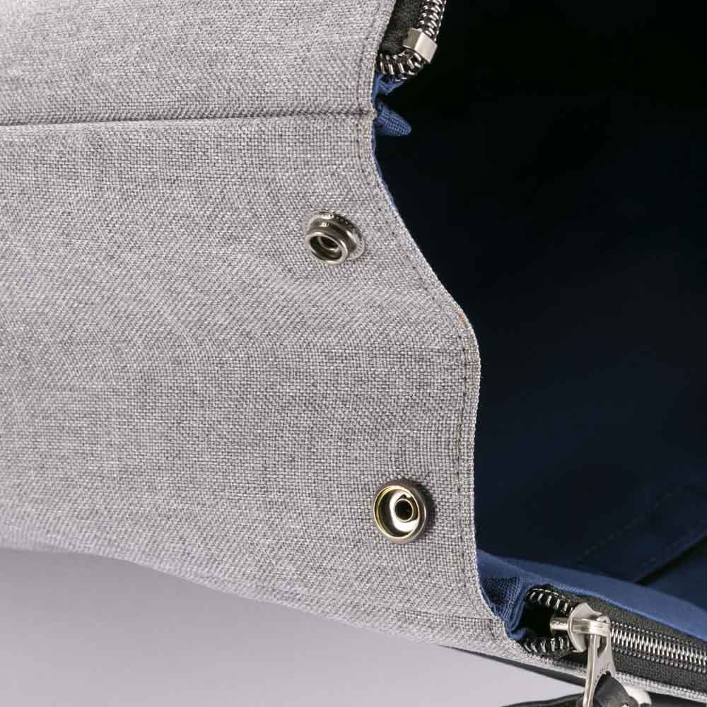 ムスタッシュ Moustacheトートバッグ ダブルファスナー付き BMX-0511【FITHOUSE ONLINE SHOP】