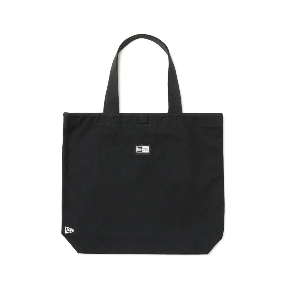 ニューエラ NEW ERA ハンド・トートバッグ CANVAS TOTE WOVEN PATCH BLK 13518020【FITHOUSE ONLINE SHOP】