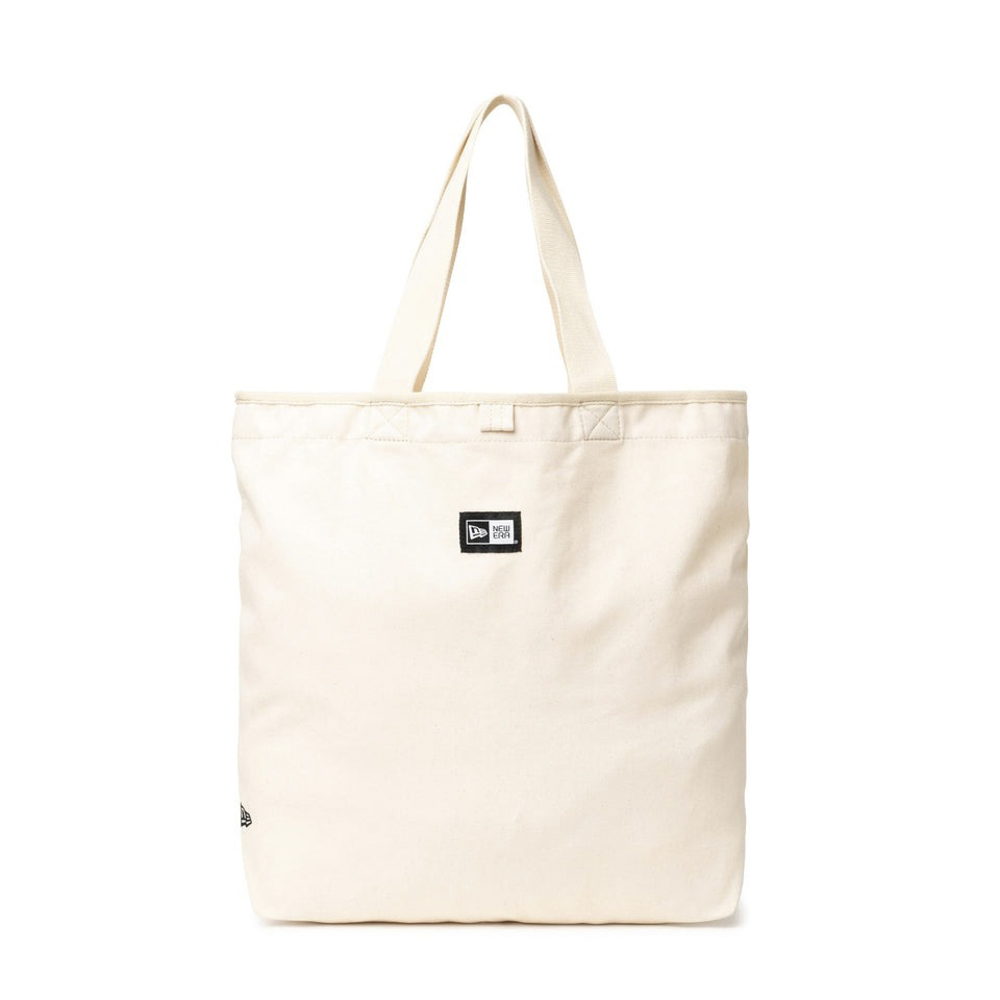 ニューエラ NEW ERA ハンド・トートバッグ CANVAS TOTE WOVEN PATCH ライト ボックスロゴ 14521351【FITHOUSE ONLINE SHOP】
