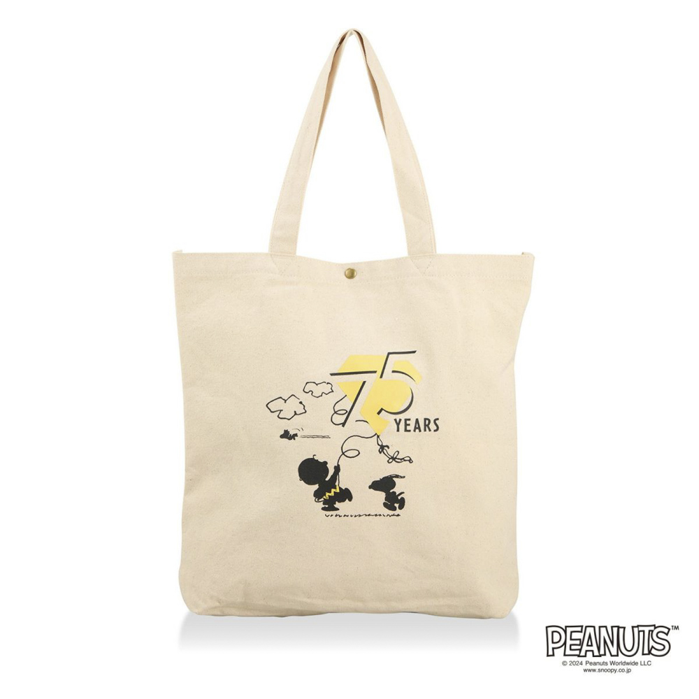 シフレ siffler ハンド・トートバッグ スヌーピー 75th 帆布トート 6086【FITHOUSE ONLINE SHOP】