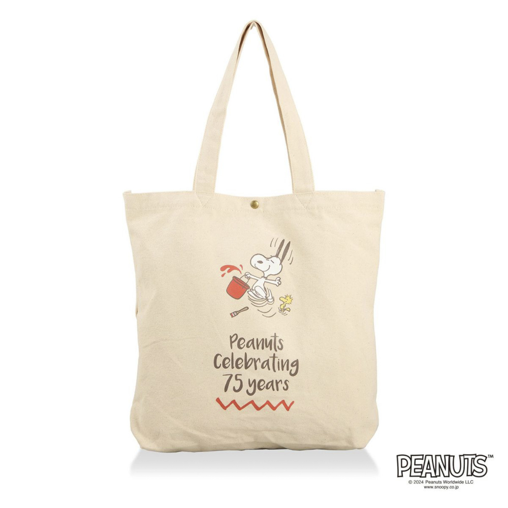 シフレ siffler ハンド・トートバッグ スヌーピー 75th 帆布トート 6086【FITHOUSE ONLINE SHOP】