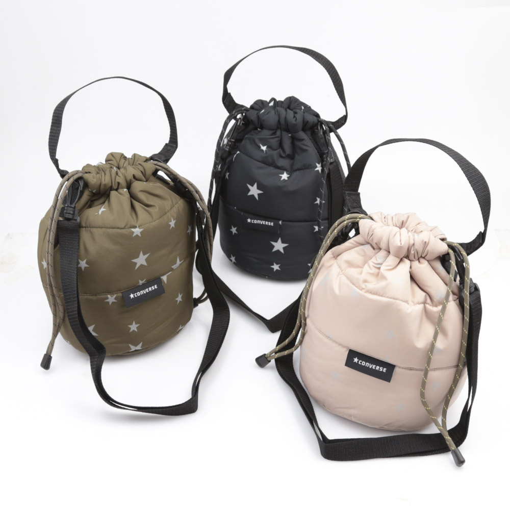 コンバース CONVERSE ショルダーバッグ STAR PUFFER DRAWSTRING BAG 14654000【FITHOUSE ONLINE SHOP】