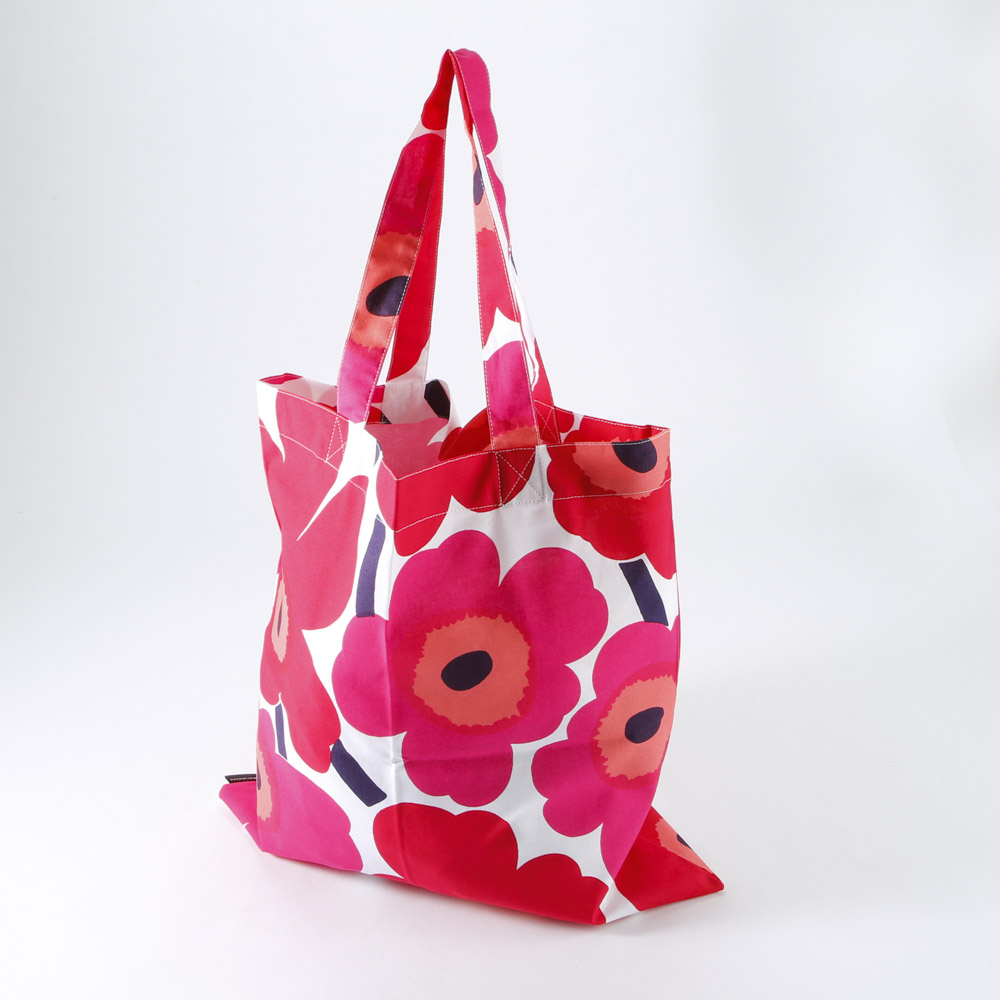 マリメッコ marimekko ハンド・トートバッグ Pieni Unikko ファブリックバッグ 067572【FITHOUSE ONLINE SHOP】