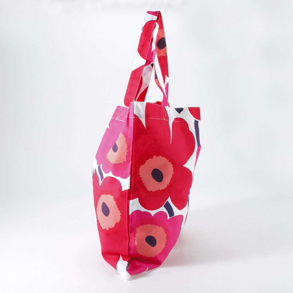 マリメッコ marimekko ハンド・トートバッグ Pieni Unikko ファブリックバッグ 067572【FITHOUSE ONLINE SHOP】