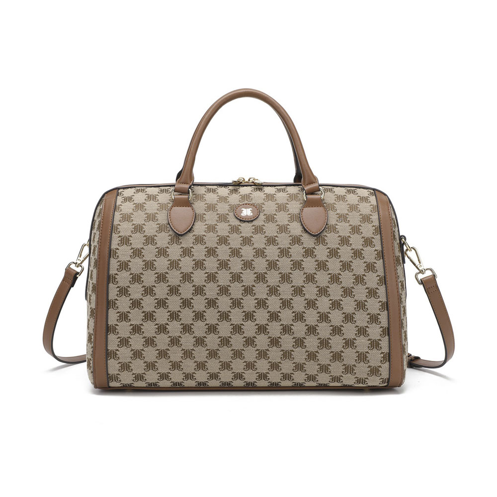 ジュエティ jouetie ボストンバッグ JJモノグラム ジャカード ラージボストンバッグ JUT-81320B【FITHOUSE ONLINE SHOP】