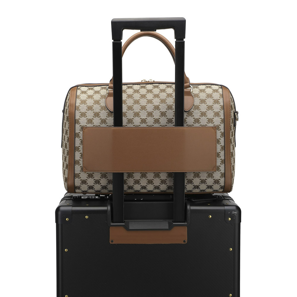 ジュエティ jouetie ボストンバッグ JJモノグラム ジャカード ラージボストンバッグ JUT-81320B【FITHOUSE ONLINE SHOP】