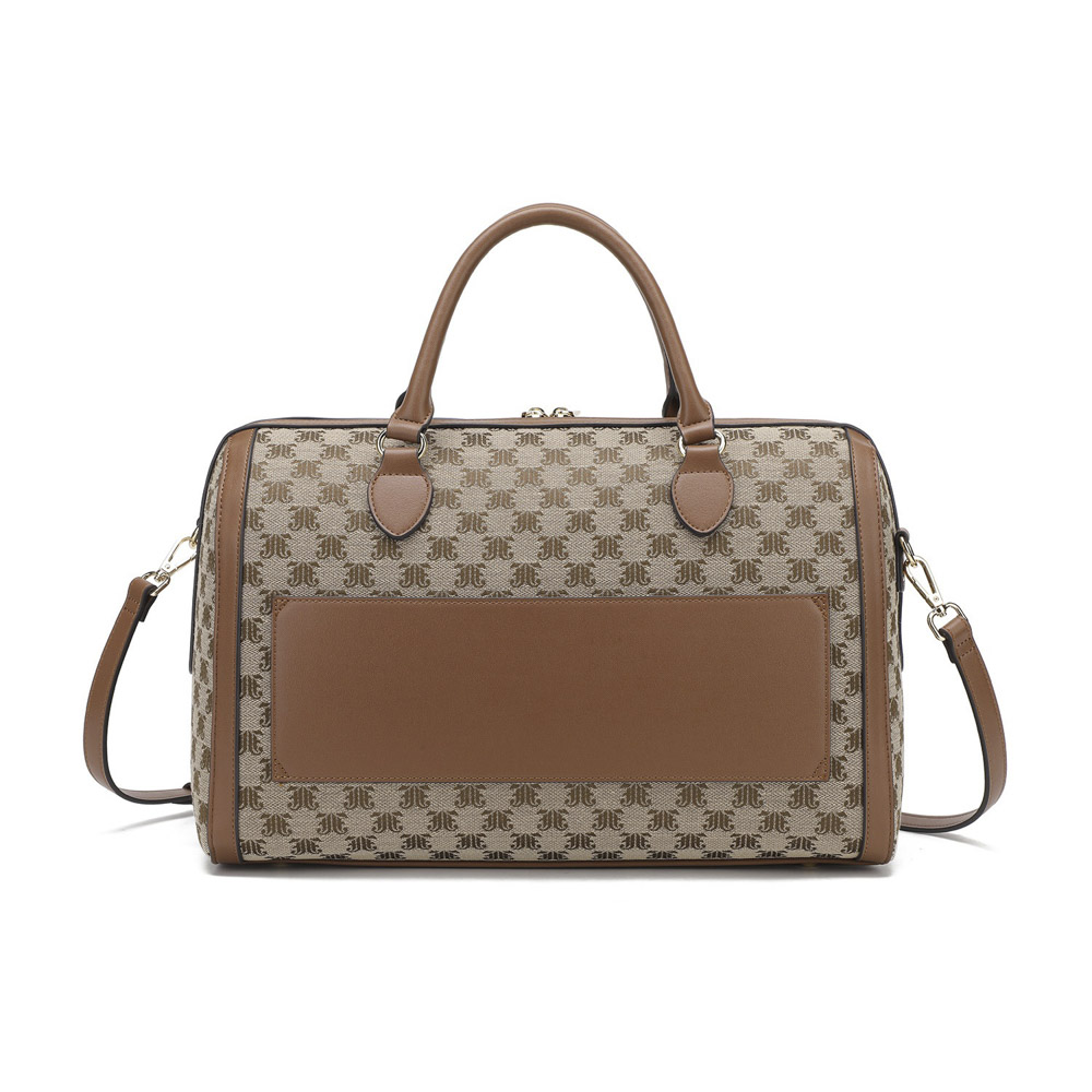 ジュエティ jouetie ボストンバッグ JJモノグラム ジャカード ラージボストンバッグ JUT-81320B【FITHOUSE ONLINE SHOP】
