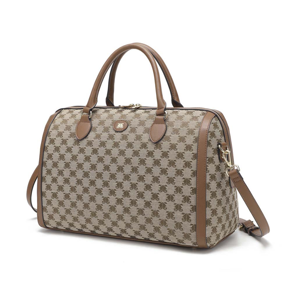 ジュエティ jouetie ボストンバッグ JJモノグラム ジャカード ラージボストンバッグ JUT-81320B【FITHOUSE ONLINE SHOP】
