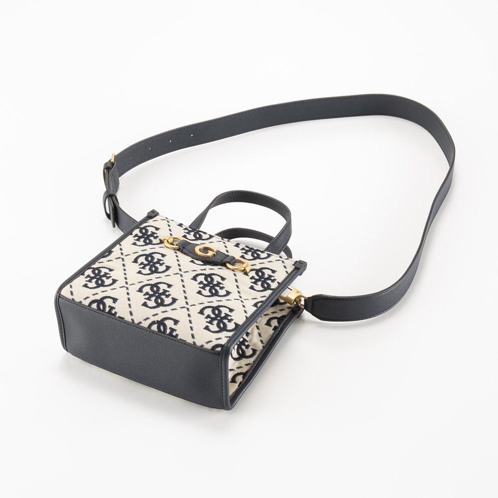 ゲス GUESS ハンド・トートバッグ IZZYjacquard JA865476【FITHOUSE ONLINE SHOP】