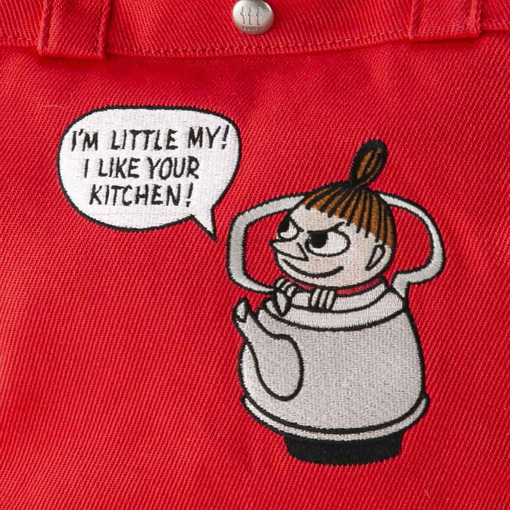 ムーミン Moomin ハンド・トートバッグ リトルミイとスナフキンのリッチな刺繍がポイントのミニトートバッグ RMCK-01M【FITHOUSE ONLINE SHOP】