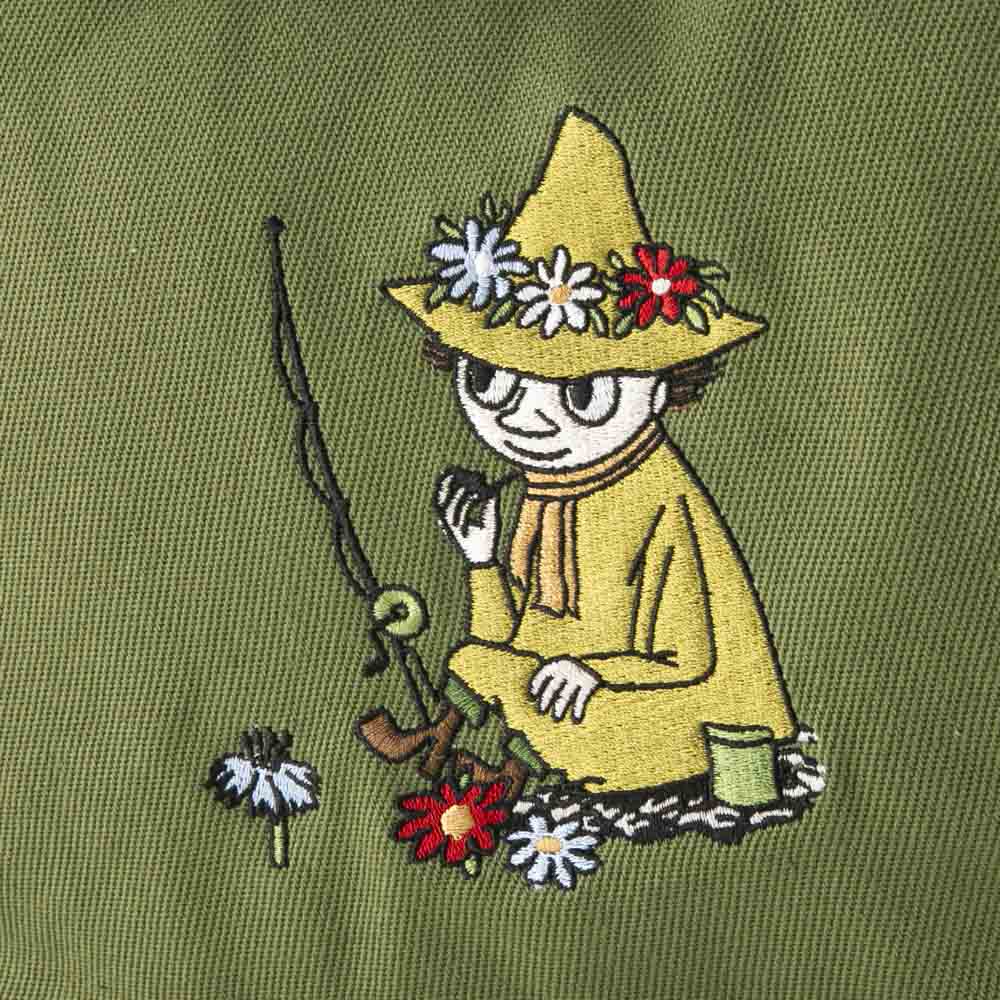 ムーミン Moomin ハンド・トートバッグ リトルミイとスナフキンのリッチな刺繍がポイントのミニトートバッグ RMCK-01S【FITHOUSE ONLINE SHOP】