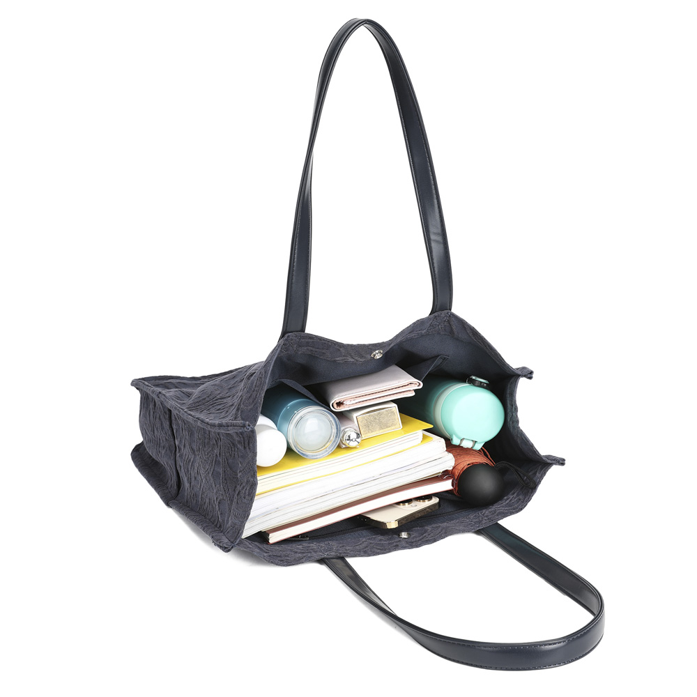 アングリッド Unglid ペイズリー柄 エンボス トートバッグ UNG-53360B【FITHOUSE ONLINE SHOP】