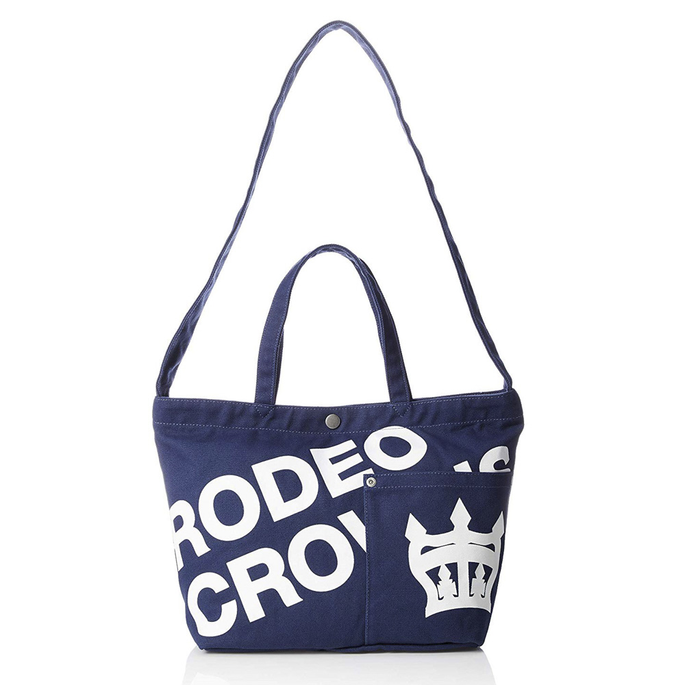 Rodeo Crowns ロデオクラウンズ ハンド・トートバッグ ショルダーバッグ c06230101 NV ネイビーブルー【FITHOUSE ONLINE SHOP】