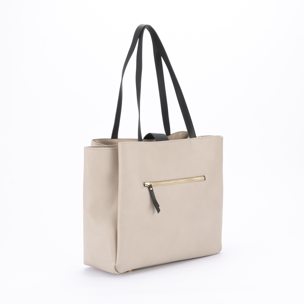 ナノ nano フロントバックルバイカラートートバッグ LB2308301J【FITHOUSE ONLINE SHOP】
