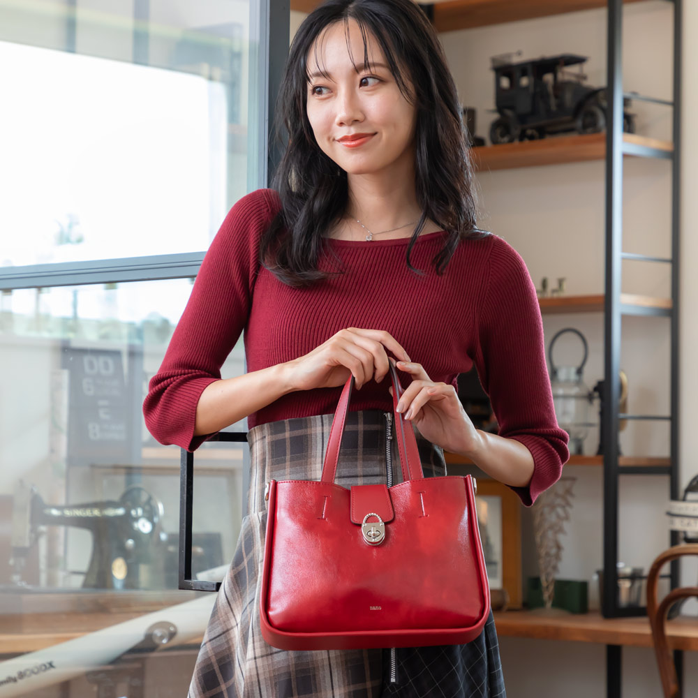 ナノ nano クラシカル マテリアル 2WAY ハンドバッグ 67618【FITHOUSE ONLINE SHOP】