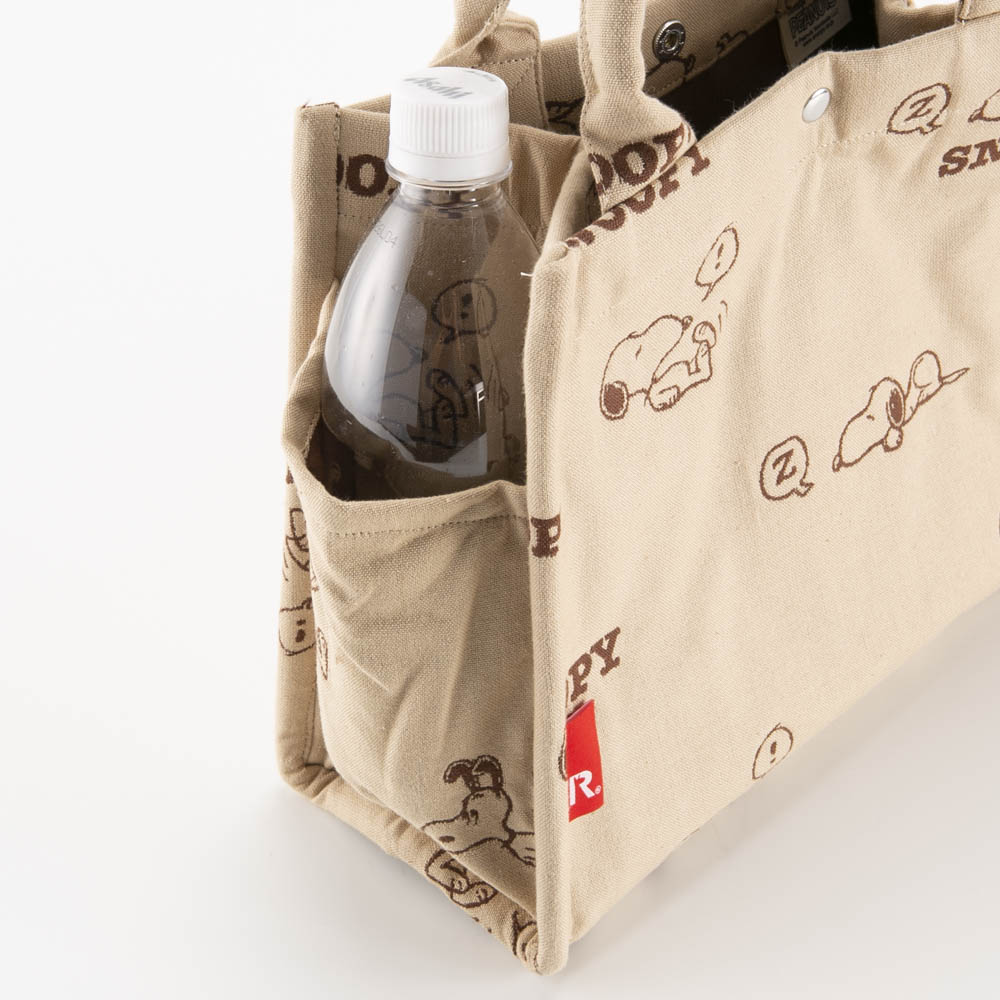 ルートート ROOTOTE ハンド・トートバッグ IP.デリ ジャカード Peanuts 8P 858802 BEIGE【FITHOUSE ONLINE SHOP】