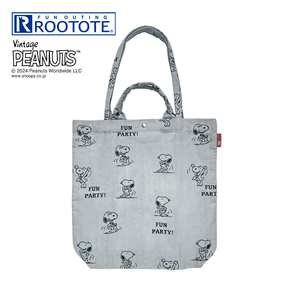 ルートート ROOTOTE ハンド・トートバッグ IP.トールジャガードPeanuts8P 858701【FITHOUSE ONLINE SHOP】