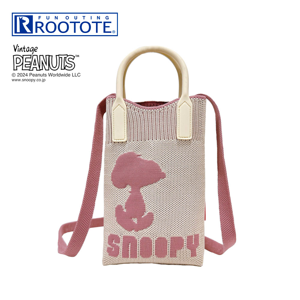 ルートート ROOTOTE ハンド・トートバッグ IP.BR シリコンハンドル Peanuts 9E 858601 BEIGE【FITHOUSE ONLINE SHOP】