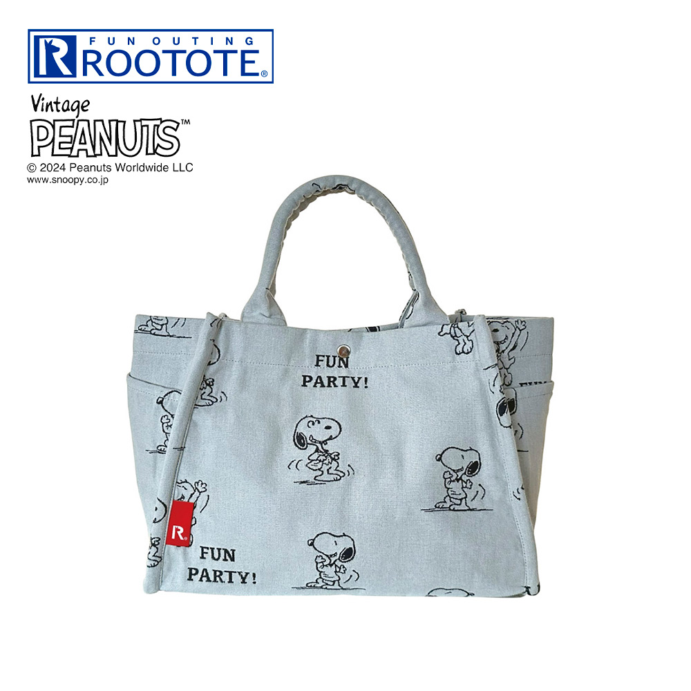 ルートート ROOTOTE ハンド・トートバッグ IP.デリジャガードPeanuts8P 858801【FITHOUSE ONLINE SHOP】