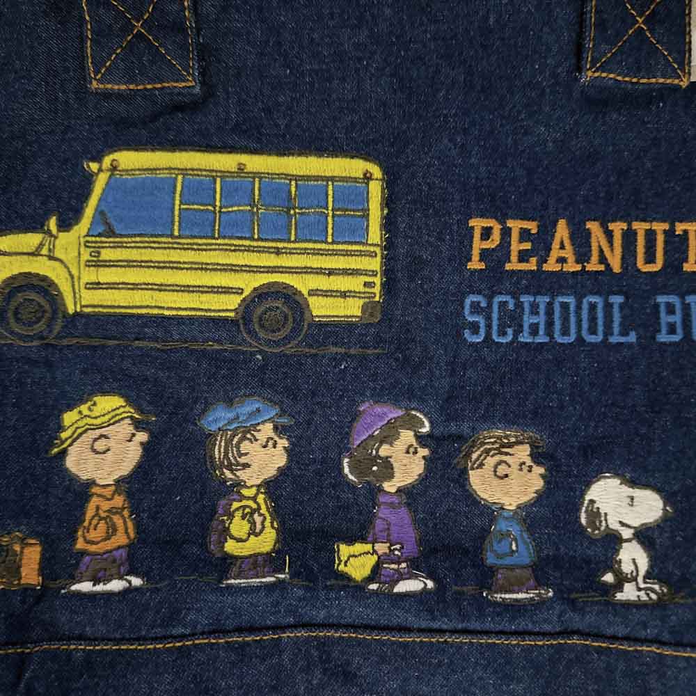 ルートート ROOTOTE ハンド・トートバッグ IP.デリ.デニム.PEANUTS-9N School Bus 838502【FITHOUSE ONLINE SHOP】
