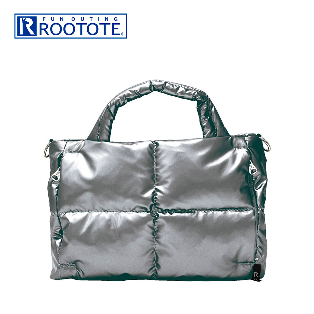 ルートート ROOTOTE ハンド・トートバッグ FE.ベビールー.CARO-B SILVER 134001【FITHOUSE ONLINE SHOP】