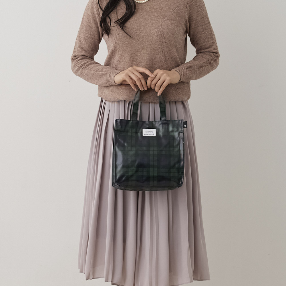 ルートート ROOTOTE ハンド・トートバッグ EU. スクエア.ラミネートｰN 1293【FITHOUSE ONLINE SHOP】