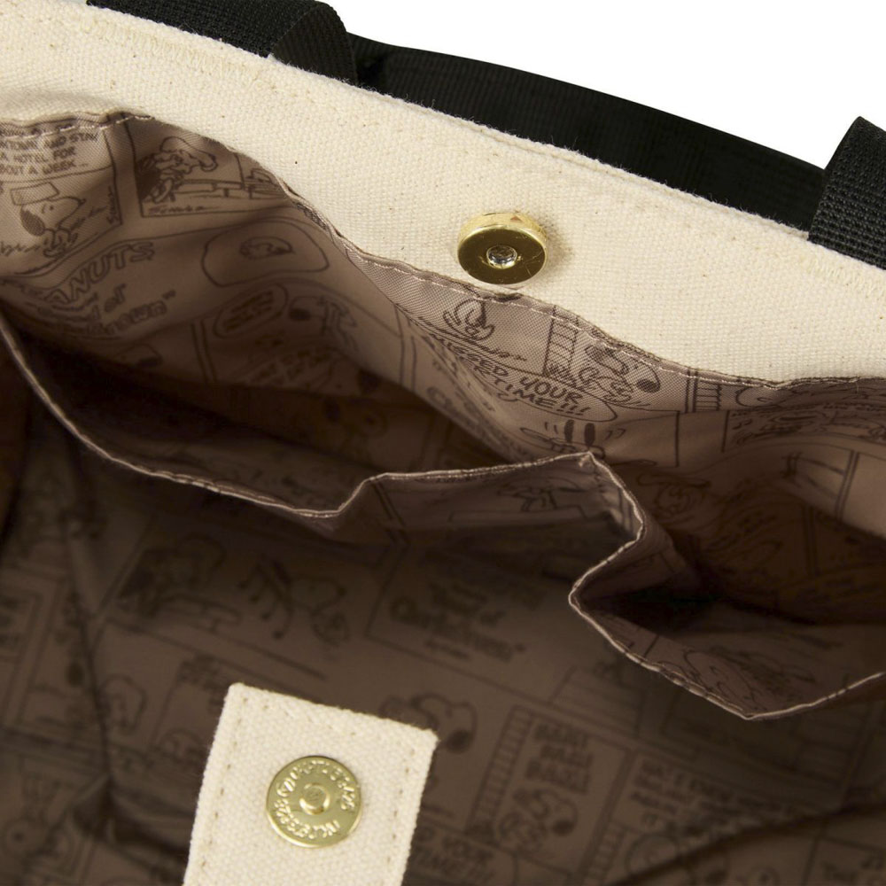シフレ siffler ハンド・トートバッグ スヌーピー 75th 帆布トート 6040【FITHOUSE ONLINE SHOP】