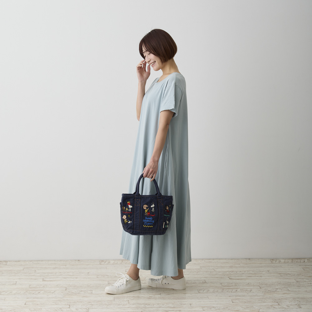 ルートート ROOTOTE ハンド・トートバッグ IP.ﾃﾞﾘ.ｼｼｭｳ.Peanuts-0B Celebrating 839801【FITHOUSE ONLINE SHOP】