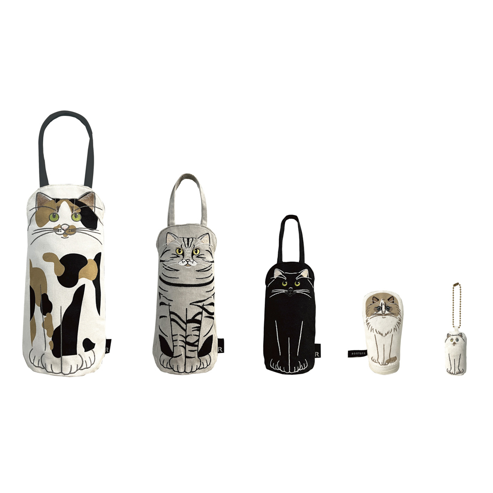 ルートート ROOTOTE ハンド・トートバッグ EUアニマルリョーシカ・ネコリョーシカｰA 129701【FITHOUSE ONLINE SHOP】