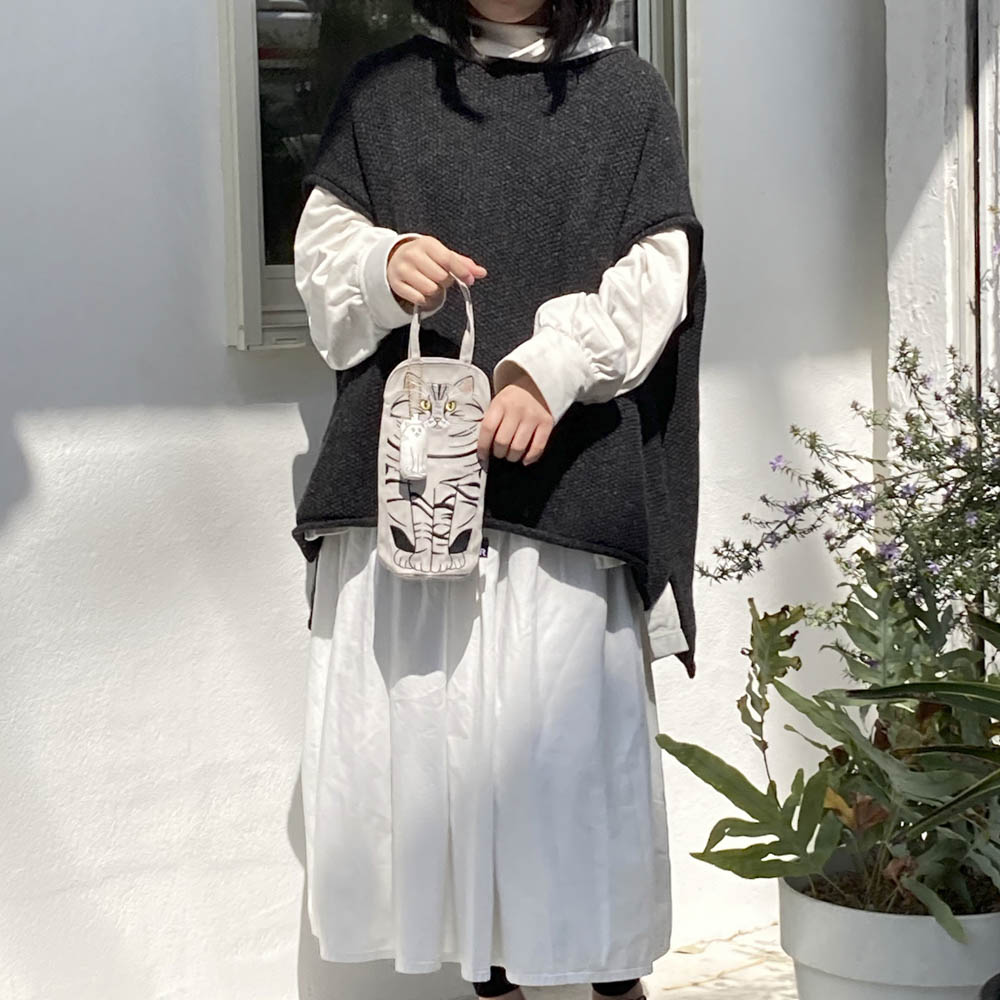 ルートート ROOTOTE ハンド・トートバッグ EUアニマルリョーシカ・ネコリョーシカｰA 129701【FITHOUSE ONLINE SHOP】
