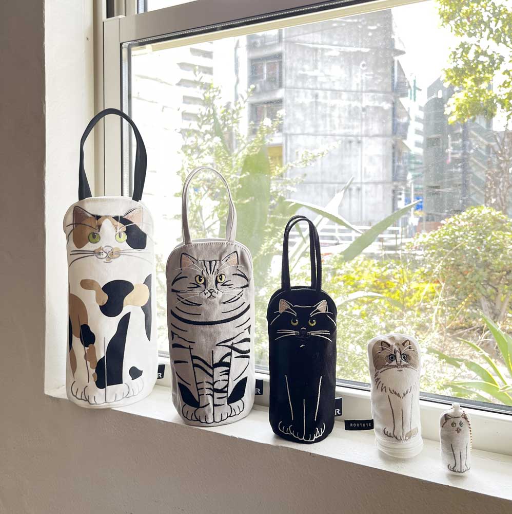 ルートート ROOTOTE ハンド・トートバッグ EUアニマルリョーシカ・ネコリョーシカｰA 129701【FITHOUSE ONLINE SHOP】