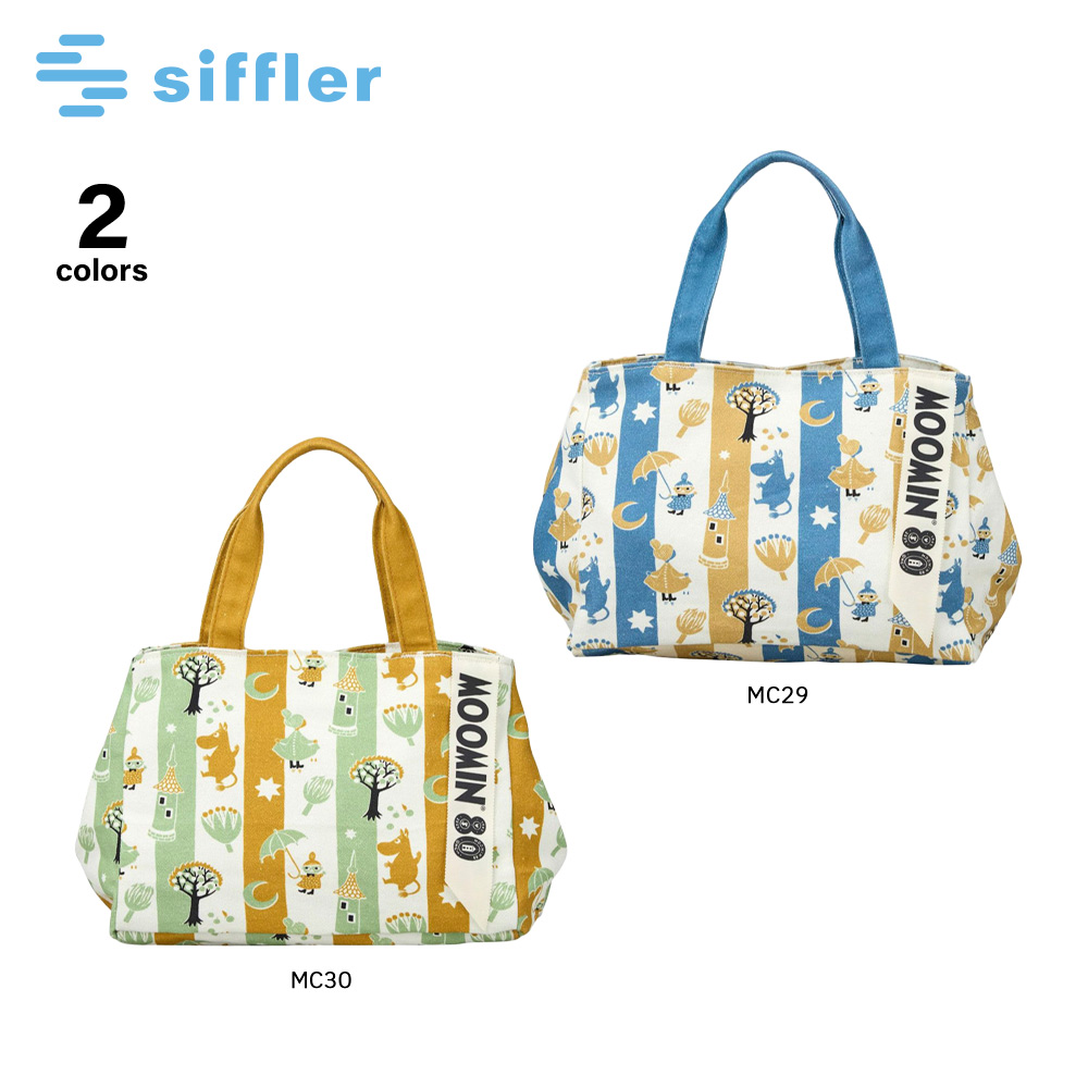 シフレ siffler ハンド・トートバッグ ムーミン 80th 帆布トート 6040【FITHOUSE ONLINE SHOP】