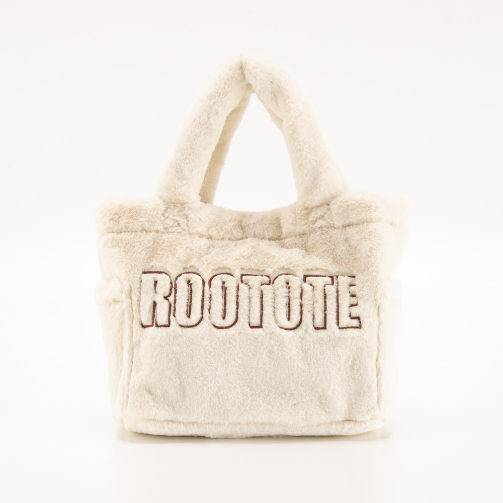 ルートート ROOTOTE トートバッグ SC.スクエア.ファー.ロゴ-A 3637【FITHOUSE ONLINE SHOP】