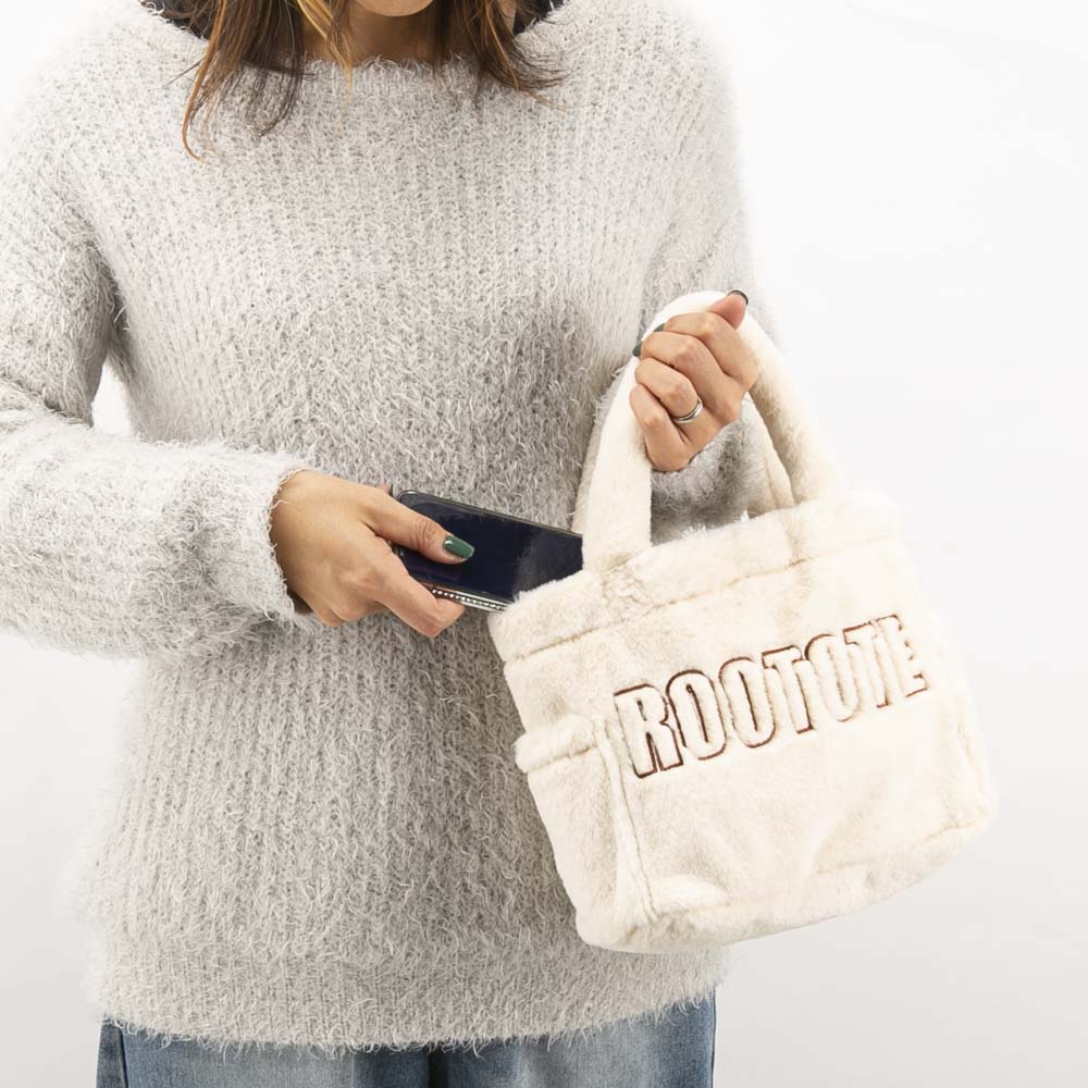 ルートート ROOTOTE トートバッグ SC.スクエア.ファー.ロゴ-A 3637【FITHOUSE ONLINE SHOP】